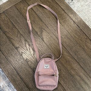Herschel Supply Company Dusty Pink Mini Crossbody Bag